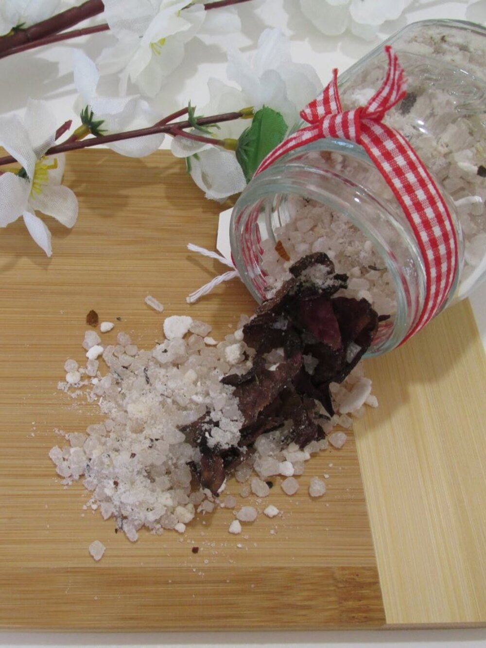 Rose bath salt